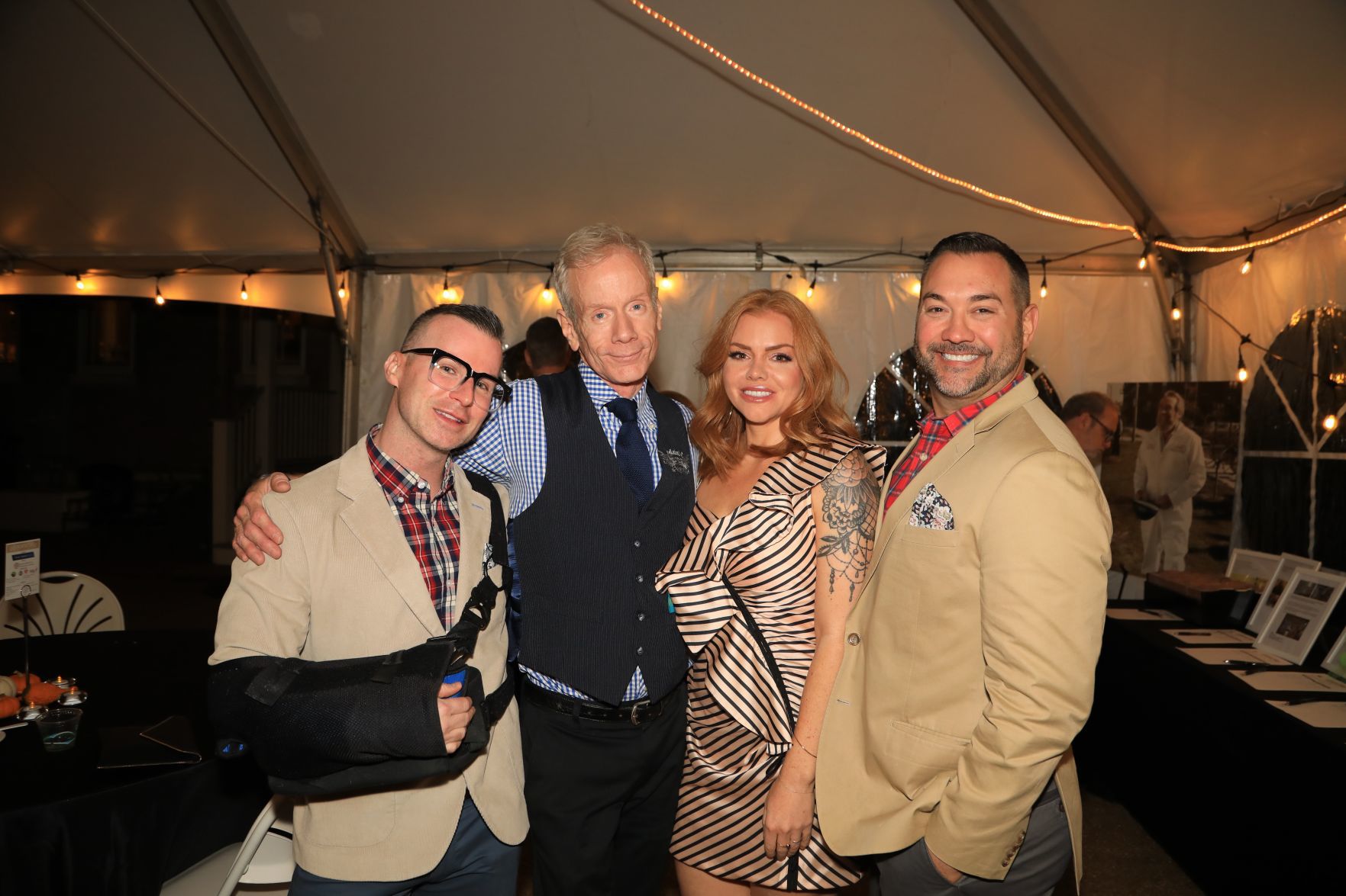 Justin Trabert, Richard Green, Megan Pritchard, Tedd Trabert